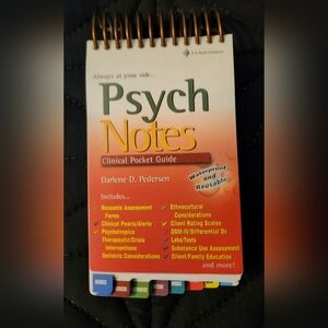 David's Notes Psychology Reference Notebook W/Tabs